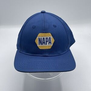 Vintage Otto Brand Napa SnapBack Hat W/Yellow Embroidered Logo